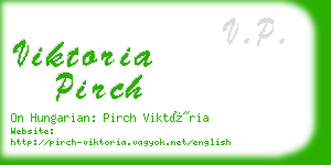 viktoria pirch business card